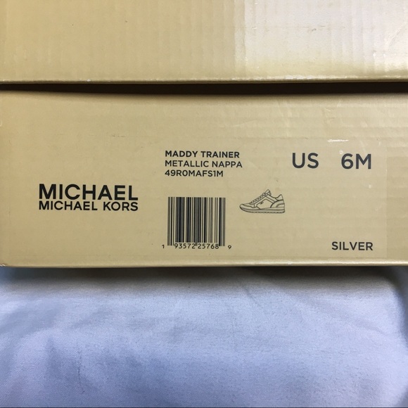 Michael Kors Maddy Trainer - Silver - Picture 7 of 7